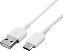 Samsung EP-DG970BWE USB till USB-C kabel, 1m, Vit, Bulk