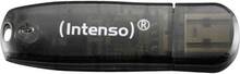 Intenso Rainbow Line USB-minne 16 GB Svart 3502470 USB 2.0