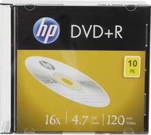 HP DRE00085 DVD+R 4.7 GB 10 st Slimcase