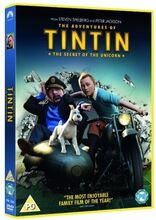 The Adventures Of Tintin: The Secret Of The Unicorn DVD (2012) Steven Spielberg Pre-Owned Region 2