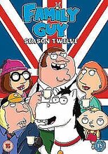 Family Guy: Season Twelve DVD (2013) Seth MacFarlane Cert 15 3 Discs Pre-Owned Region 2