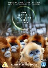 Seven Worlds, One Planet DVD (2019) David Attenborough Cert PG 3 Discs Pre-Owned Region 2