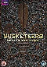The Musketeers: Series 1 And 2 DVD (2015) Tom Burke Cert 15 8 Discs Pre-Owned Region 2