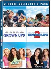 Grown Ups/Grown Ups 2 DVD (2016) Adam Sandler, Dugan (DIR) Cert 12 Pre-Owned Region 2