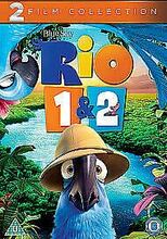 Rio/Rio 2 DVD (2014) Carlos Saldanha Cert U 2 Discs Pre-Owned Region 2