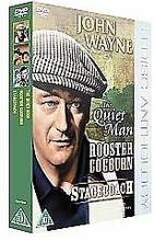 The Quiet Man/Stagecoach/Rooster Cogburn DVD (2006) John Wayne, Ford (DIR) Cert Pre-Owned Region 2