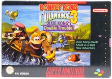 Donkey Kong Country 3: Dixie Kong´s Double Trouble! - Supernintendo/SNES - PAL/SCN/EUR (Begagnad)