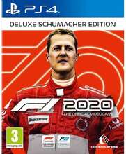 F1 2020 Deluxe Schumacher Edition på PS4, ett racing-/arcadespel för PS4.