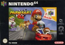 Mario Kart 64 - Nintendo 64 - PAL/EUR - Cart only