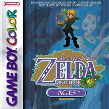 Zelda: Oracle of Ages (Box i sämre skick) - Gameboy Color (begagnad)