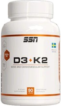 SSN Vitamin D3+K2, 90 caps