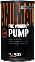 Universal Nutrition Animal Pump, 30 pack