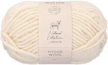 Hygge Wool Ullgarn 100 g naturvit 010 Novita