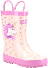 Cotswold Barn/Kids Puddle Unicorn Wellington Boots