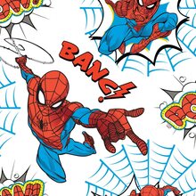 Disney - Papperstapeter - Marvel - Spiderman Pow! - Röd/Blå/Vit - 10mx53cm