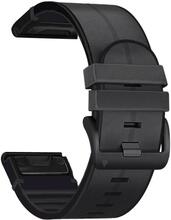 Klassiskt Garmin Fenix 6X/5X Plus/3/3H klockarmband - Svart