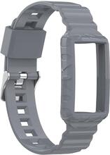 Fitbit Charge 5 / 4 / 3 integrated TPU cover + watch strap - Grey
