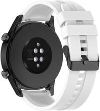 22mm Universal silicone watch strap - White