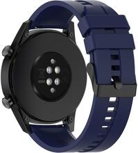 22mm Universal silicone watch strap - Midnight Blue