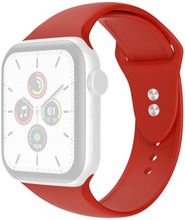 Apple Watch Series 8 (41mm) simple silicone watch strap - Red
