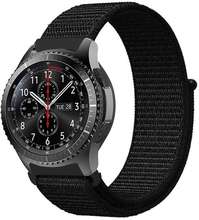 Nylon-rem 22mm för Samsung Galaxy Gear S3 / Gear 2 - Ersättningsarmband för Huawei Watch GT för Watch 2 Pro för Ticwatch Pro för Pepple Time för