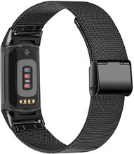 INF Klockband i rostfritt stål för Fitbit Charge 5 Charge 6