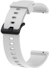 Silicone Sport Watch Band for Garmin Vivoactive 3 20mm(White)