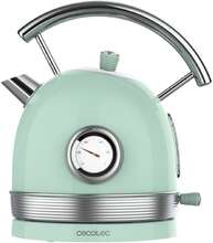 Cecotec Vintage-style kettle, 2,200w power and 1.8-litre capacity.