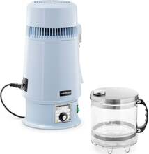 Uniprodo Vattendestillator - 4 L - Justerbar temperatur - Glaskanna