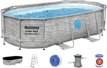 Bestway Power Steel Swim Vista II 427 x 250 x 100 cm - Ny modell!