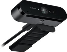 Logitech Brio webbkameror 13 MP 4096 x 2160 pixlar USB 3.2 Gen 1 (3.1 Gen 1) Svart