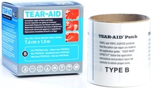 TEAR-AID TYPE B ROLL för PVC/Vinyl, transparent lagningslapp för vinyl