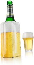 Vacu Vin Active Beer Cooler, Glasflaska, Öl, Vit, Gul, Bild, 5 min, 1 styck