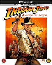 Indiana Jones: 4-Movie Collection (4K Ultra HD + Blu-ray) (9 disc)