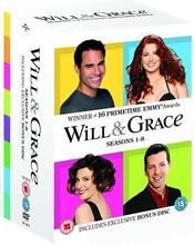 Will and Grace - Season 1-8 (33 disc) (Import)
