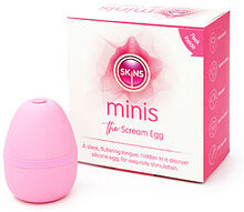 Skins minis - The Scream Egg klitoriskiihotin, silikoni, tehokas