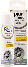 Pjur - Med Premium liukuvoide, 100 ml, silikonipohjainen, pitkäkestoinen liukuvuus, säilöntäaineeton, herkälle iholle