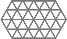 Grytunderlägg Triangle 24x14 cm, Cool Grey - Zone Denmark