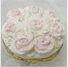 Silikonform Rose Cupcake top - Karen Davies