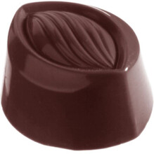 Chocolate World Pralinform Oval Mandel
