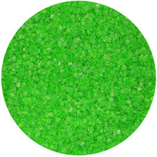 Strössel Sockerkristaller, grön - FunCakes