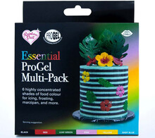 ProGel Geléfärg basfärger multipack - Rainbow Dust