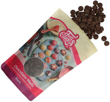 Chocolate Melts mörk choklad, 350 g - FunCakes