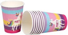 Pappersmuggar Unicorn, 8-pack