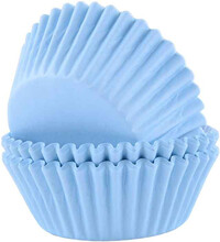 Muffinsform ljusblå, 60-pack - PME
