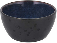 Skål 12 x 6 cm, svart/mörkblå - BITZ