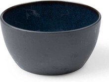 Skål 14 x 7 cm, svart/mörkblå - BITZ