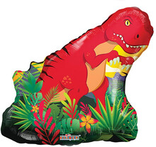 Folieballong dinosaurie T-Rex, 71 cm