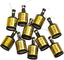 Party Poppers guld, 6-pack