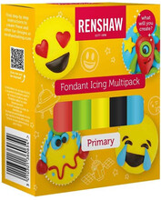 Sockerpasta Multipack Primärfärger - Renshaw